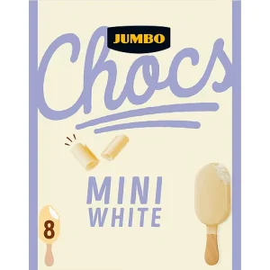 JUMBO CHOCS MINI WHITE