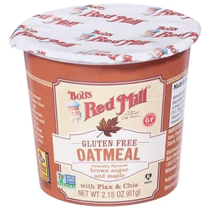 Bob's Red Mill Oatmeal, Gluten Free, Brown Sugar And Maple 2.15 oz