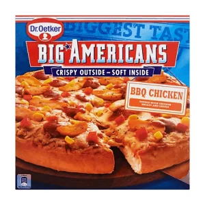 DR. OETKER BIG AMERICANS PIZZA BBQ CHICKEN