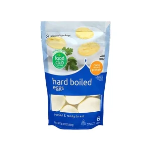 Food Club Eggs, Hard Cooked 6 ea