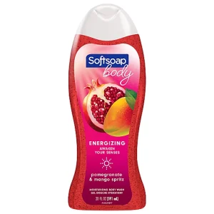 SOFTSOAP BODY WASH, MOISTURIZING, JUICY POMEGRANATE & MANGO