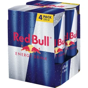 REDBULL ENERGY DRINK 4 PACK
