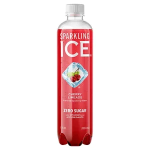 Sparkling Ice Zero Sugar Cherry Limeade Sparkling Water 17 fl oz