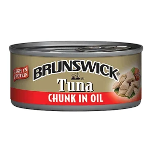 BRUNSWICK TUNA CHUNK IN OIL