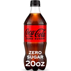 Coca Cola Zero Sugar Soda Soft Drink 20 fl oz