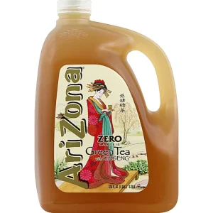 Ari Zona Green Tea, Zero Calorie, With Ginseng 128 oz