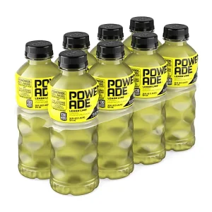 Powerade Lemon Lime Electrolyte Sports Drink 8 ct