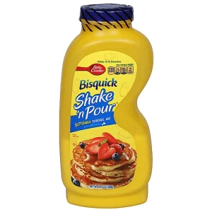 BISQUICK SHAKE 'N POUR PANCAKE MIX - BUTTERMILK