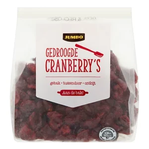 JUMBO GEDROOGDE CRANBERRIES