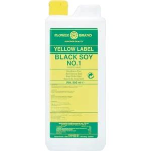 FLOWER BRAND YELLOW LABEL BLACK SOY NR. 1 SPICY