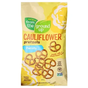 FROM THE GROUND UP PRETZELS, CAULIFLOWER, TWISTS