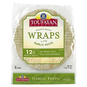 TOUFAYAN WRAPS GARLIC PESTO