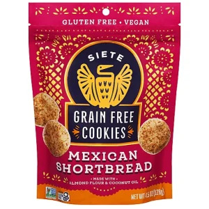 Siete Grain Free Mexican Shortbread Cookies 4.5 oz