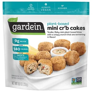 Gardein Cr'b Cakes, Plant Based, Mini 8.8 oz