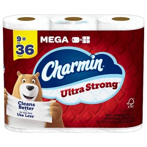 Charmin Bathroom Tissues, 2 Ply 9 ea