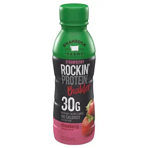 Shamrock Farms Protein Shake, Strawberry 12 fl oz