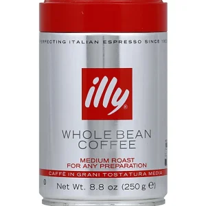 ILLY COFFEE, WHOLE BEAN, MEDIUM ROAST FOR ANY PREPARATION
