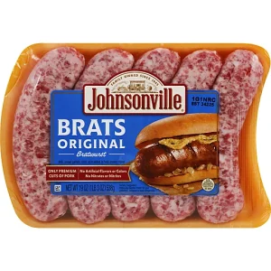 Johnsonville Bratwurst, Original 19 oz