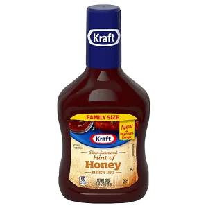 KRAFT BARBECUE SAUCE SLOW-SIMMERED SWEET HONEY
