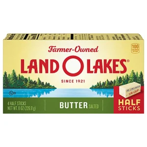LAND O'LAKES BUTTER SALTED HALF STICKS