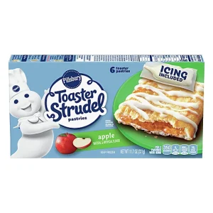 PILLSBURY TOASTER STRUDEL PASTRIES, APPLE