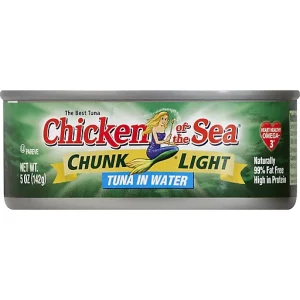 Chicken Of The Sea Tuna, Chunk Light, In Water 5 oz