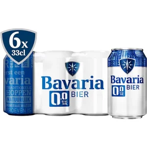 BAVARIA 0% ORIGINAL BEER CAN 6 PACK