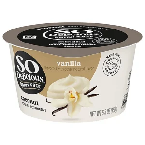 So Delicious Dairy Free Coconut Vanilla Yogurt Alternative 5.3 oz