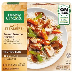 HEALTHY CHOICE CAFE STEAMERS SWEET SESAME CHICKEN