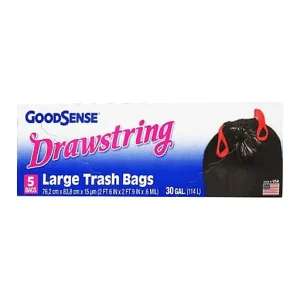 GOODSENSE DRAWSTRING LARGE TRASH BAGS