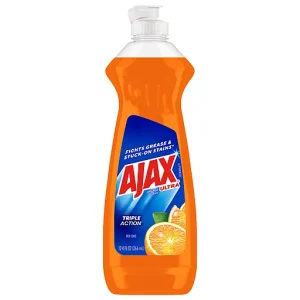Ajax Dish Liquid, Orange Scent, Triple Action 12.4 fl oz