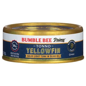 BUMBLE BEE TONNO IN OLIVE OIL SOLID LIGHT TUNA