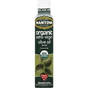 Mantova Olive Oil, Extra Virgin, Organic, Spray 8.5 oz