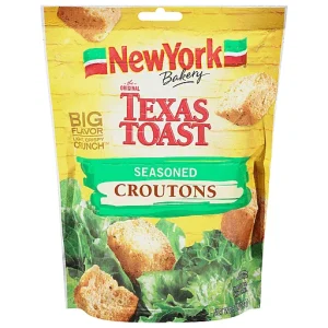 NEW YORK BAKERY THE ORIGINAL TEXAS TOAST CROUTONS, SEASONED