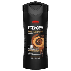 AXE BODY WASH, DARK TEMPTATION, DARK CHOCOLATE AND CORIANDER SCENT