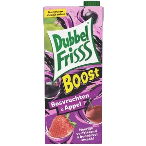 DUBBELFRISSS BOOST APPEL-ZWARTE BES