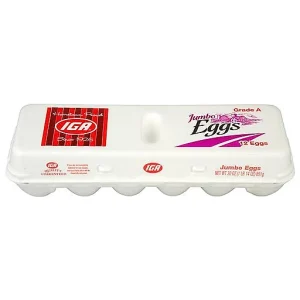 IGA Grade A Jumbo Eggs