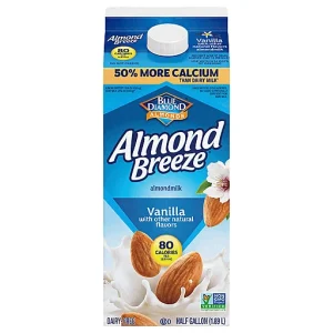 Blue Diamond Dairy Free Vanilla Almondmilk 0.5 gal