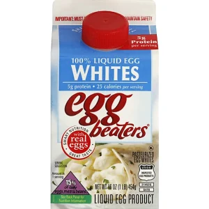 EGG BEATERS EGG WHITES, 100% LIQUID