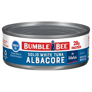BUMBLE BEE TUNA IN WATER, ALBACORE, SOLID WHITE