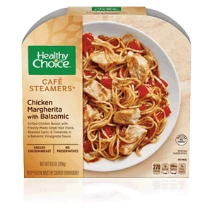 HEALTHY CHOICE CAFE STEAMERS CHICKEN MARGHERITA WITH BALSAMIC