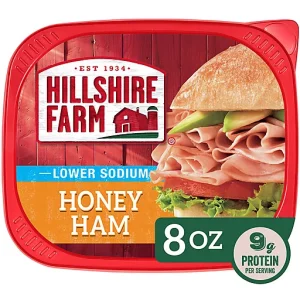 Hillshire Farm Ultra Thin Sliced Lower Sodium Honey Ham Sandwich Meat 8 oz