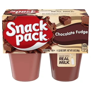 Snack Pack Chocolate Fudge Pudding 4 ea