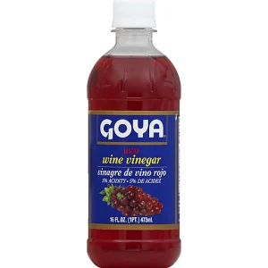 Goya Vinegar, Wine, Red 16 oz