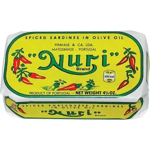 NURI SPICED SARDINES SKINLESS AND BONELESS SARDINES