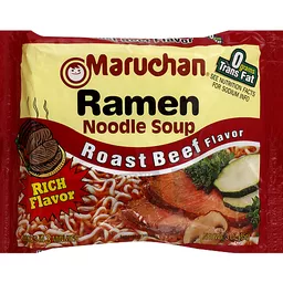 Maruchan Ramen Noodle Soup, Roast Beef Flavor 3 oz