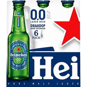 HEINEKEN 0% BOTTLE 6-PACK