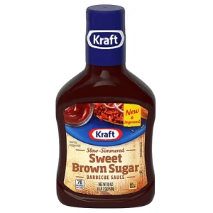 KRAFT BARBECUE SAUCE SWEET BROWN SUGAR