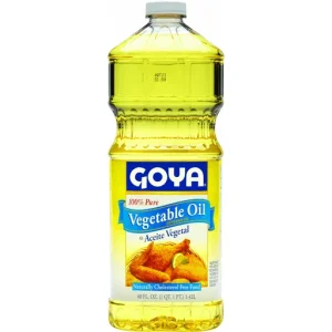 Goya 100% Soybean Oil Vegetable Oil 48 fl oz