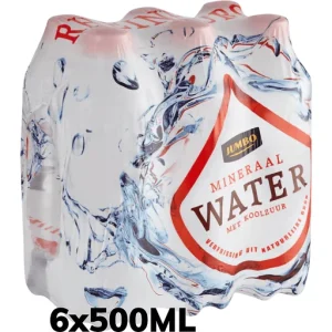 JUMBO ROOD MINERAAL WATER MET KOOLZUUR 6X500ML